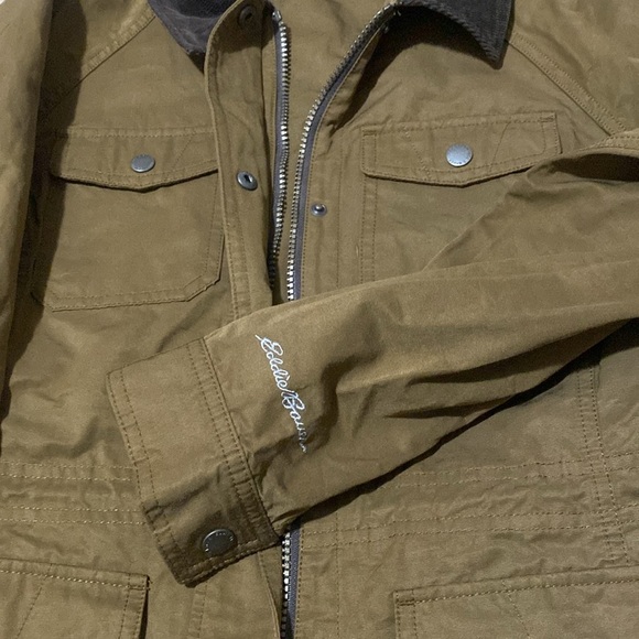 Eddie Bauer Brown Utility Jacket - Picture 12 of 12